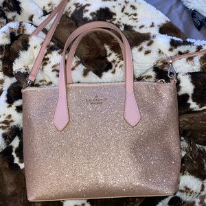 Kate Spade Sparkly Rose Gold